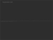 Tablet Screenshot of buylower.net